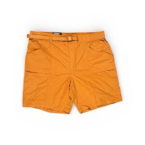 NWT Men's Orange/Tan Eddie Bauer Shorts size Large